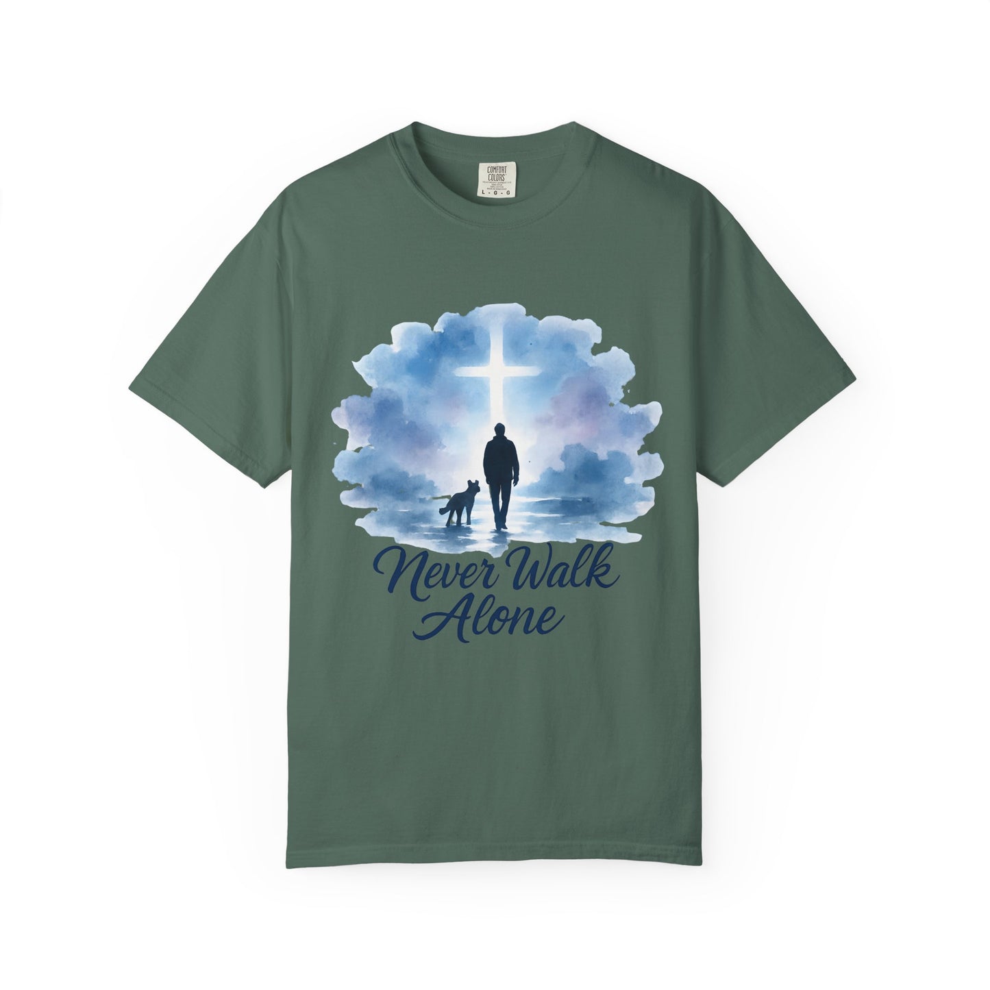 Never Walk Alone Watercolor T-Shirt