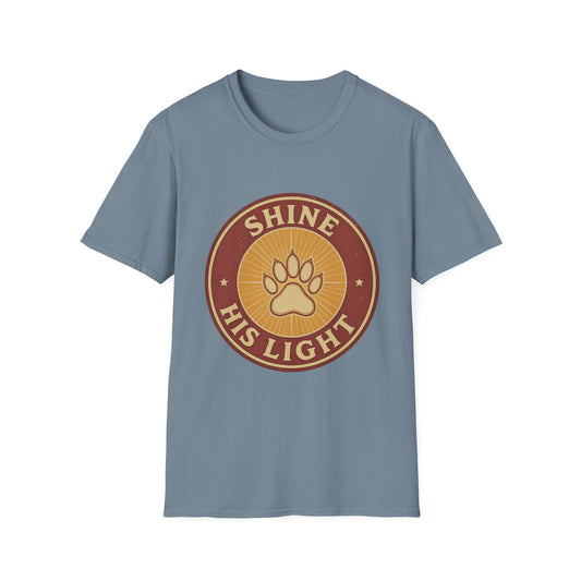 Shine His Light Paw T-Shirt