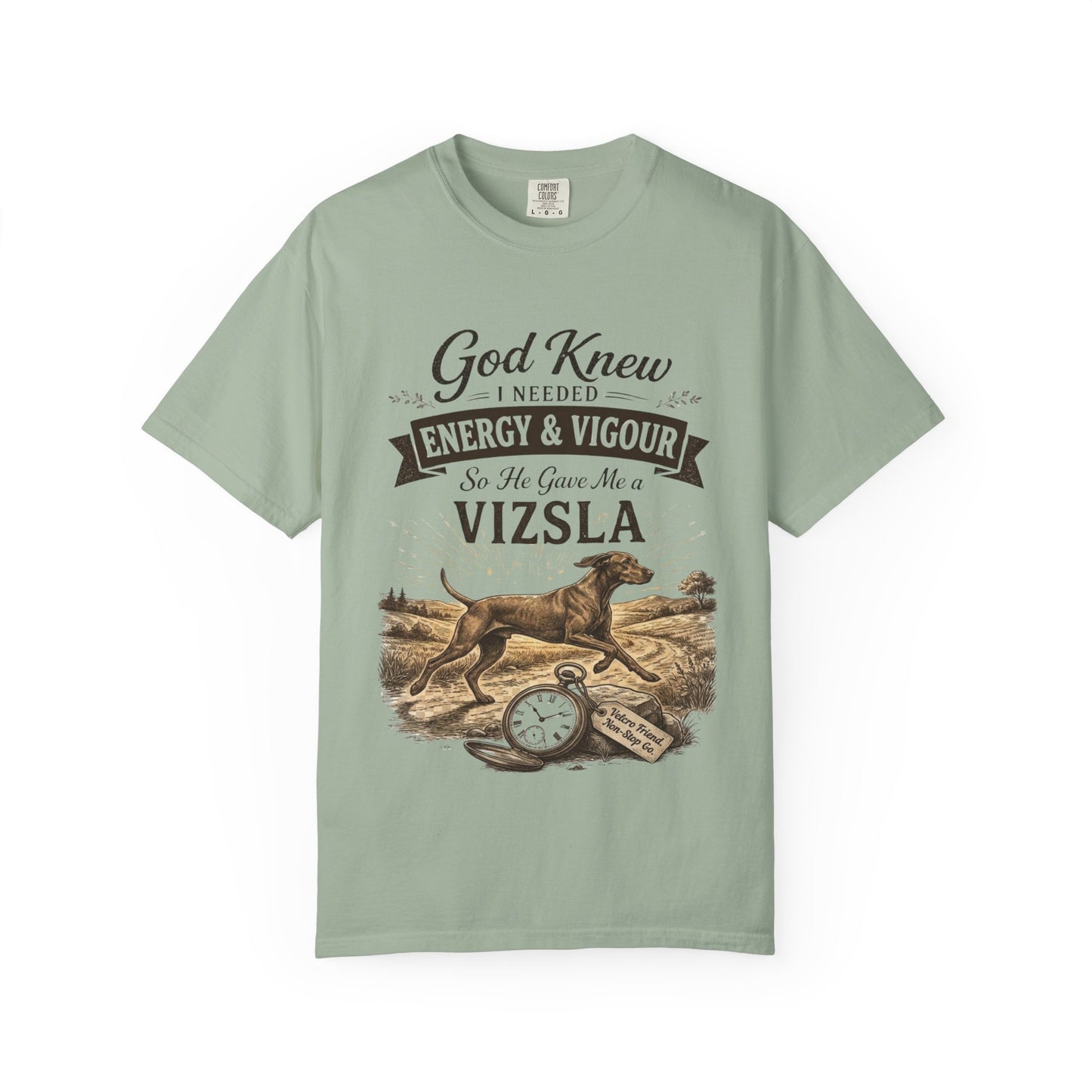 God Knew I Needed a Vizsla