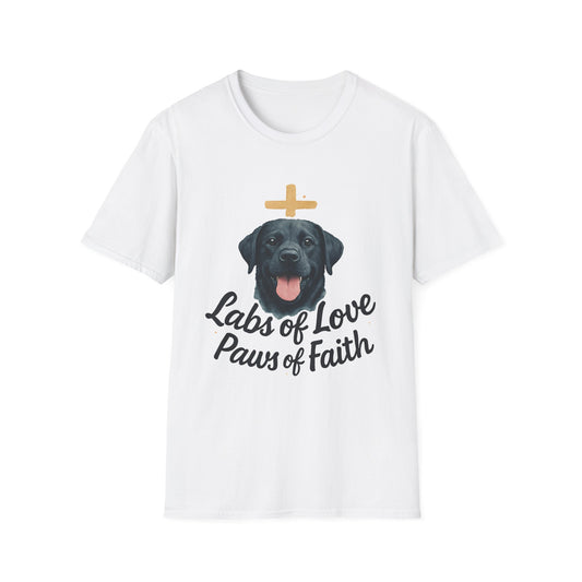 Labs Of Love Paws Of Faith T-Shirt