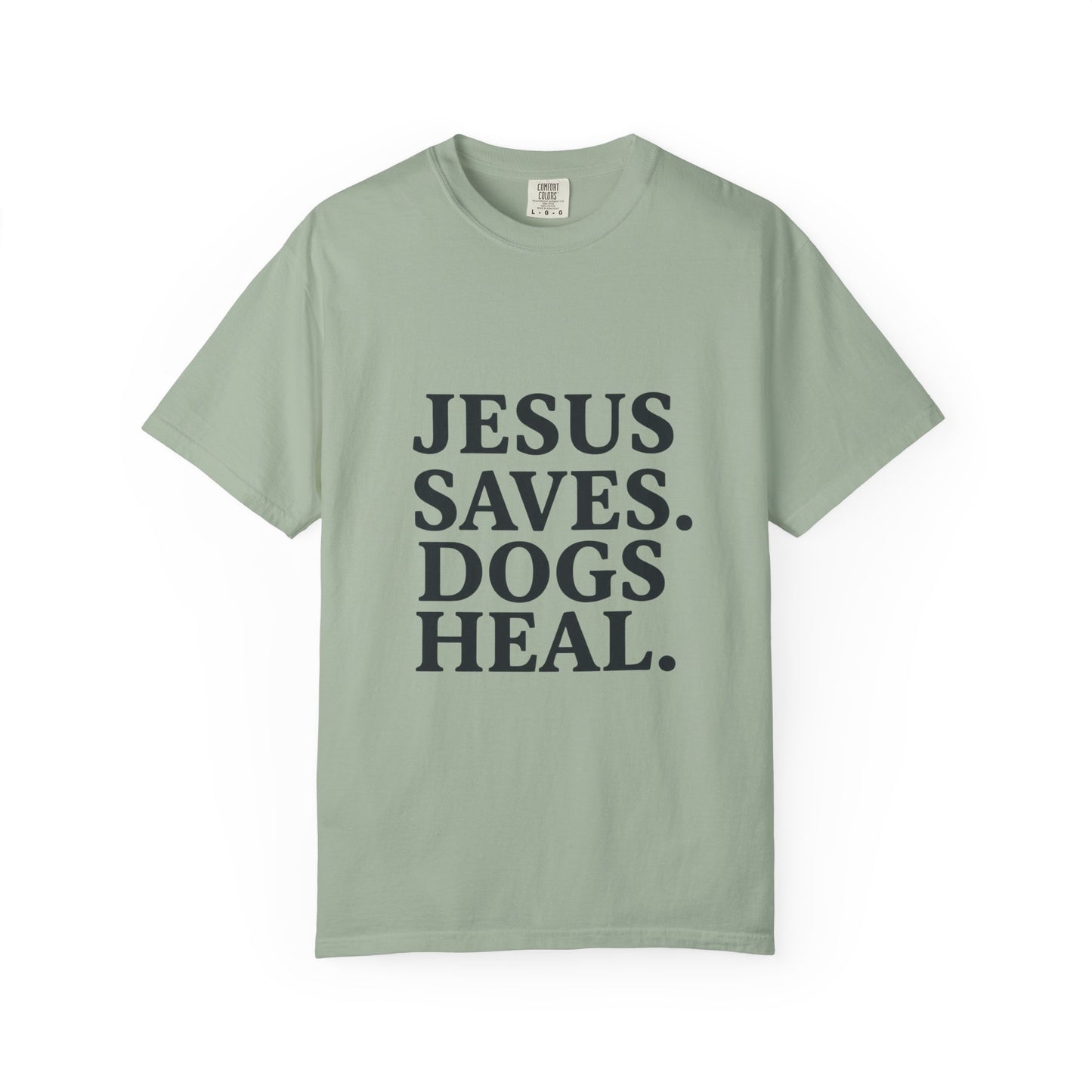 Jesus Saves Dogs Heal T-Shirt
