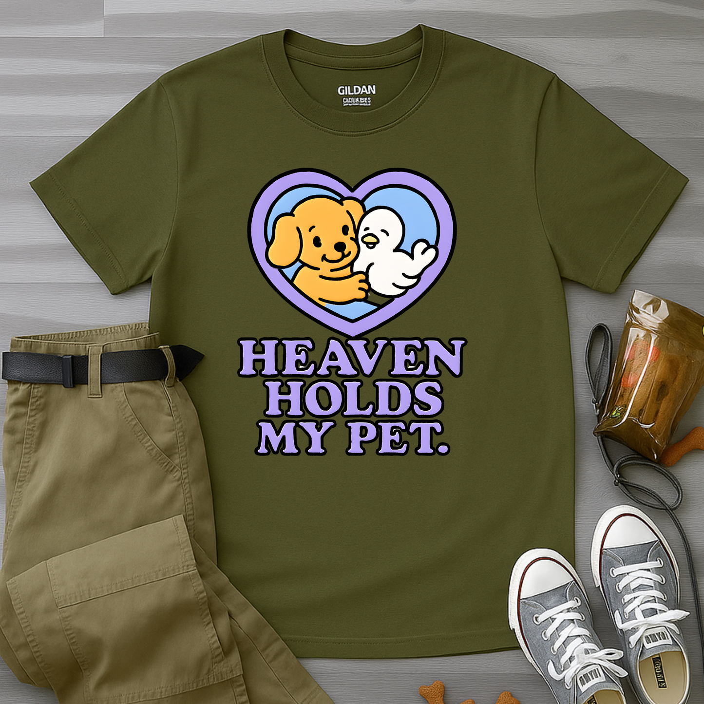 Heaven Holds My Pet T-Shirt