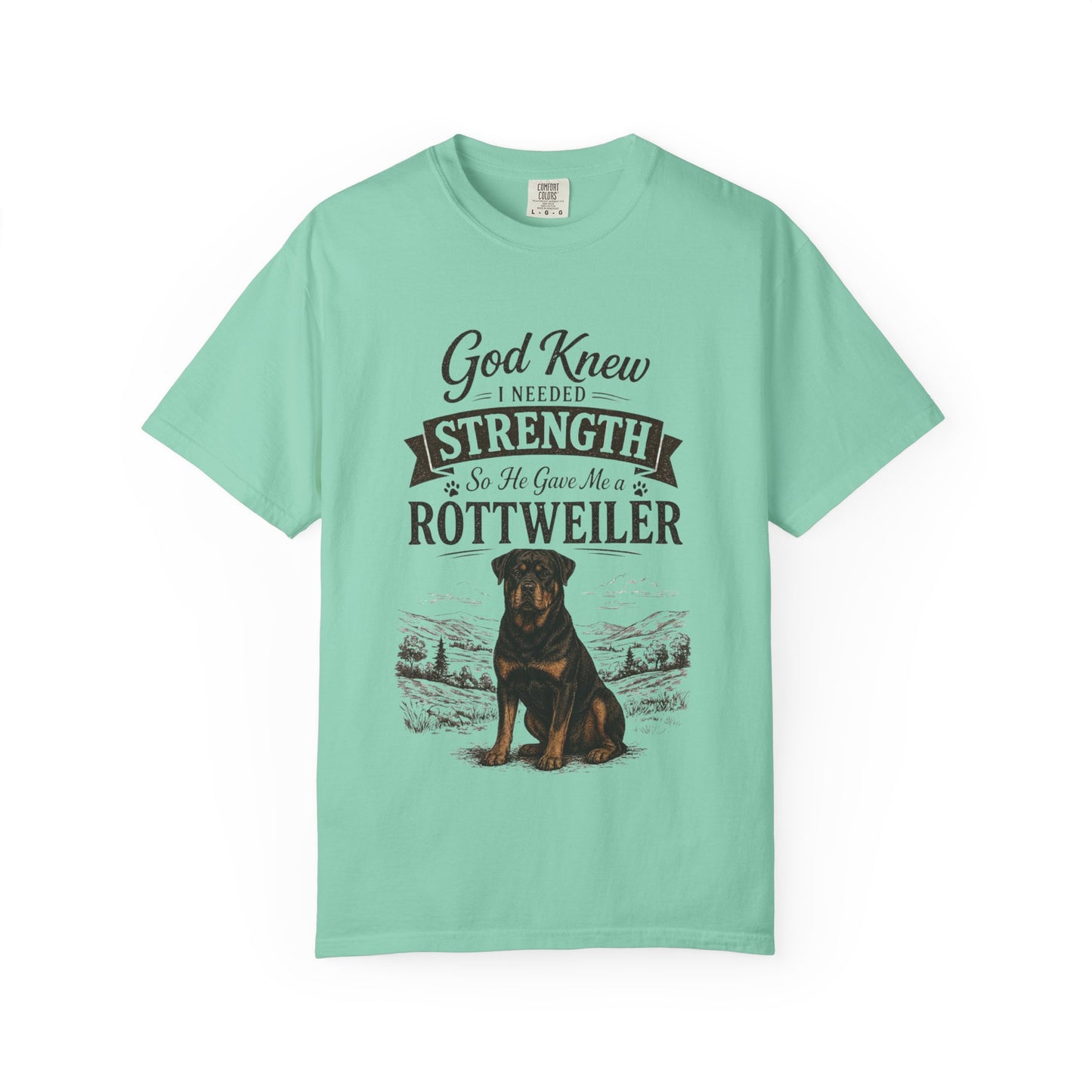 God Knew I Needed a Rottweiler