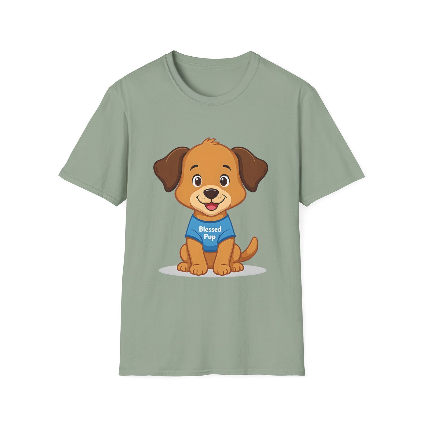 Blessed Pup Cartoon T-Shirt
