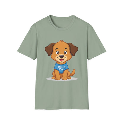 Blessed Pup Cartoon T-Shirt