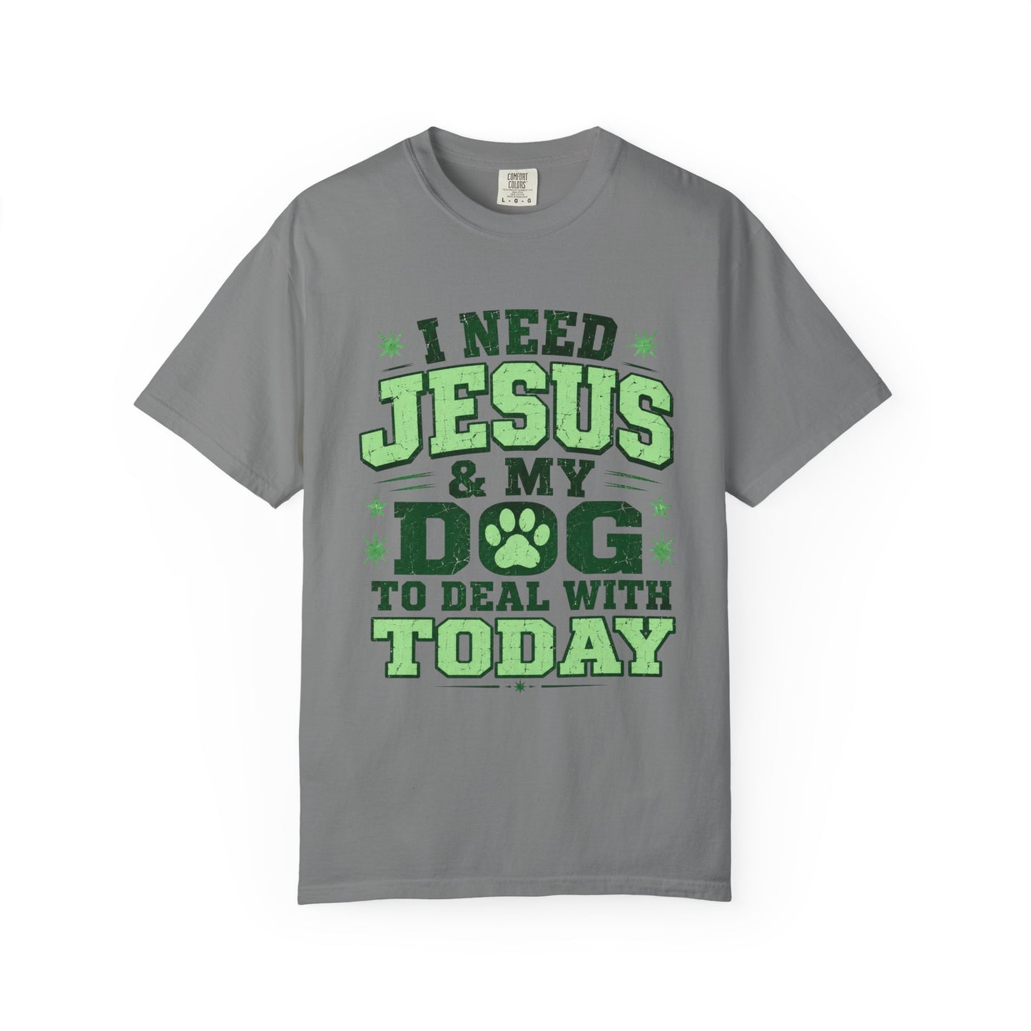 I Need Jesus & My Dog T-Shirt (2)