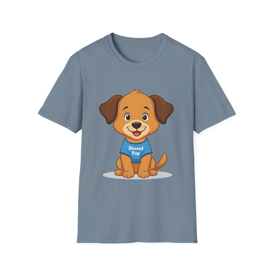 Blessed Pup Cartoon T-Shirt
