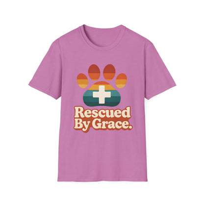 Rescued By Grace Retro T-Shirt