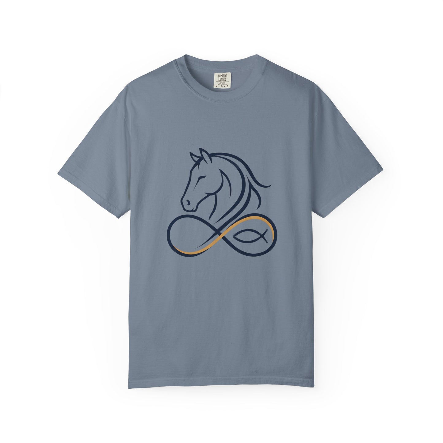 Horse Head Line Art T-Shirt