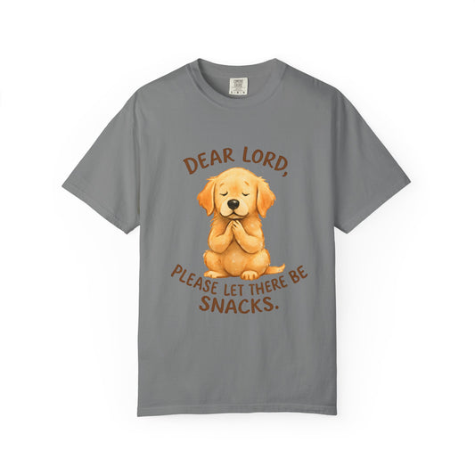 Dear Lord Please Let There Be Snacks T-Shirt