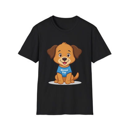 Blessed Pup Cartoon T-Shirt