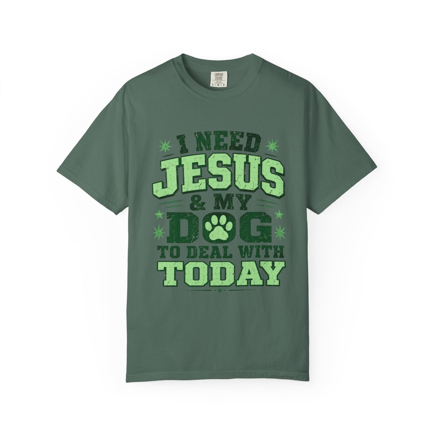 I Need Jesus & My Dog T-Shirt (2)