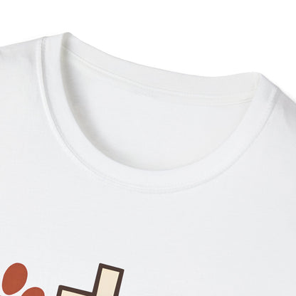 Walking By Faith and Paws Retro T-Shirt