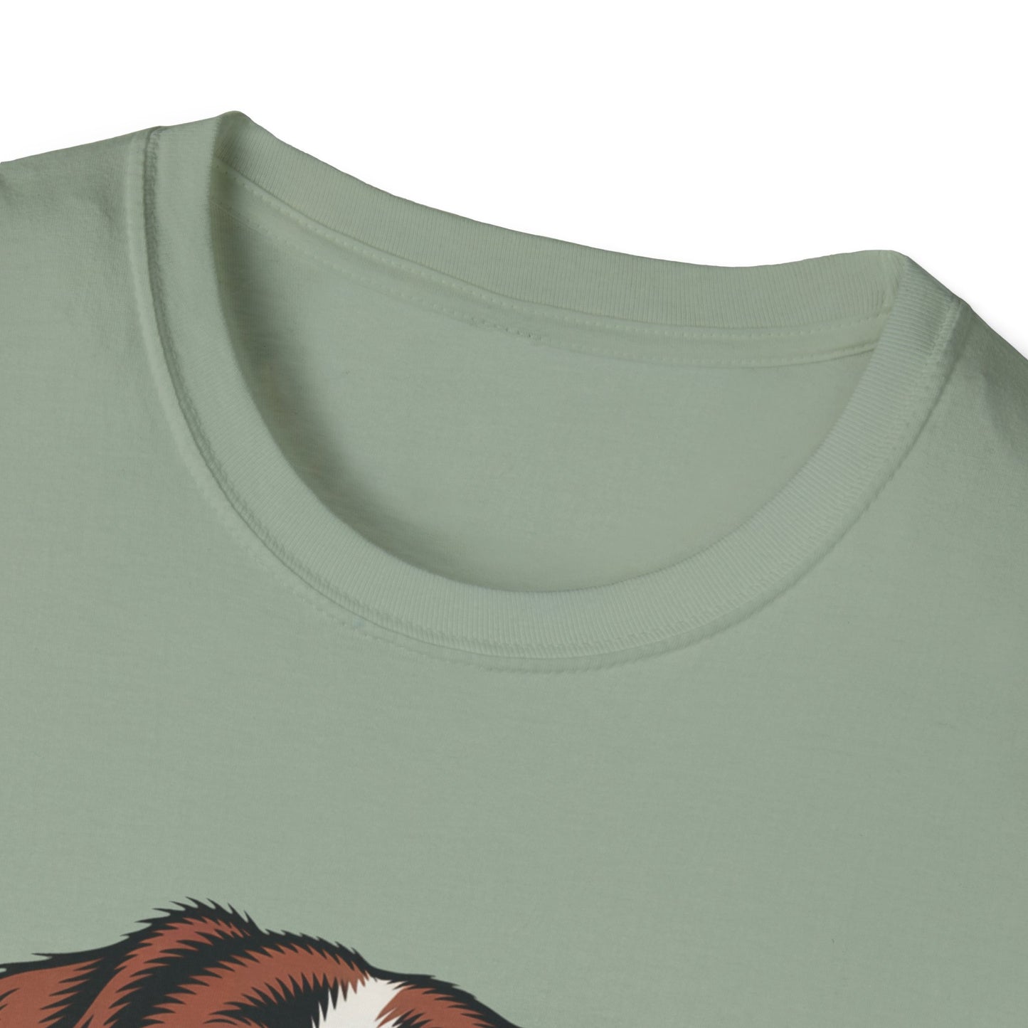 Saint Bernard Rescue Faith – 1950s Retro Dog T-Shirt