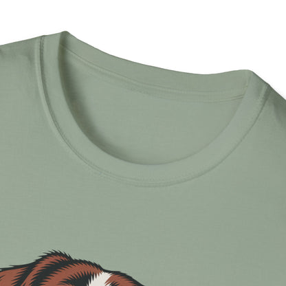 Saint Bernard Rescue Faith – 1950s Retro Dog T-Shirt