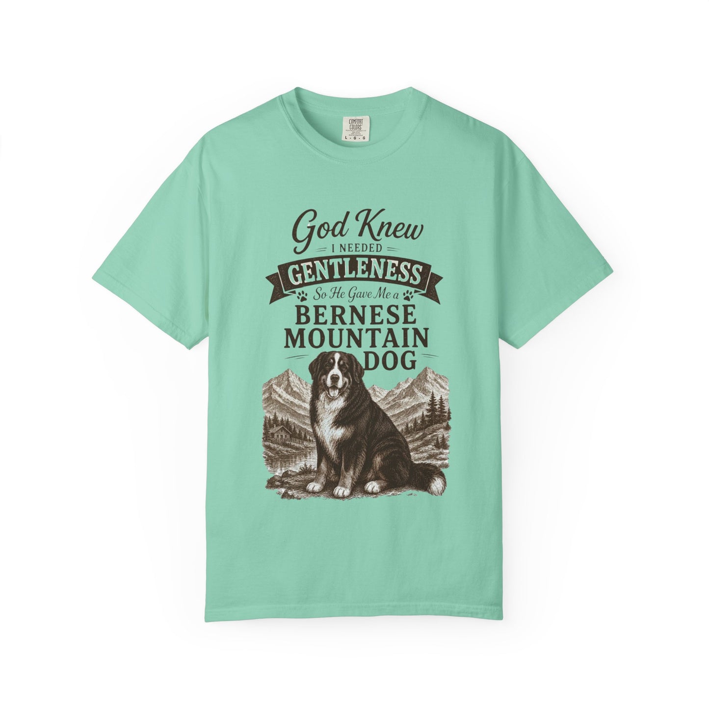 God Knew I Needed a Bernese Mountain Dog