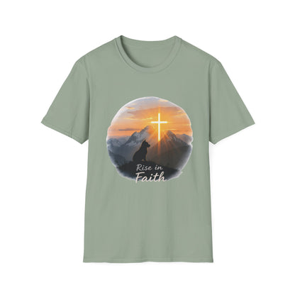 Rise in Faith Sunrise Dog T-Shirt