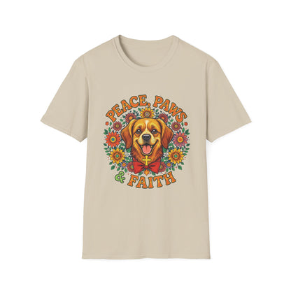 Peace Paws & Faith Hippie T-Shirt