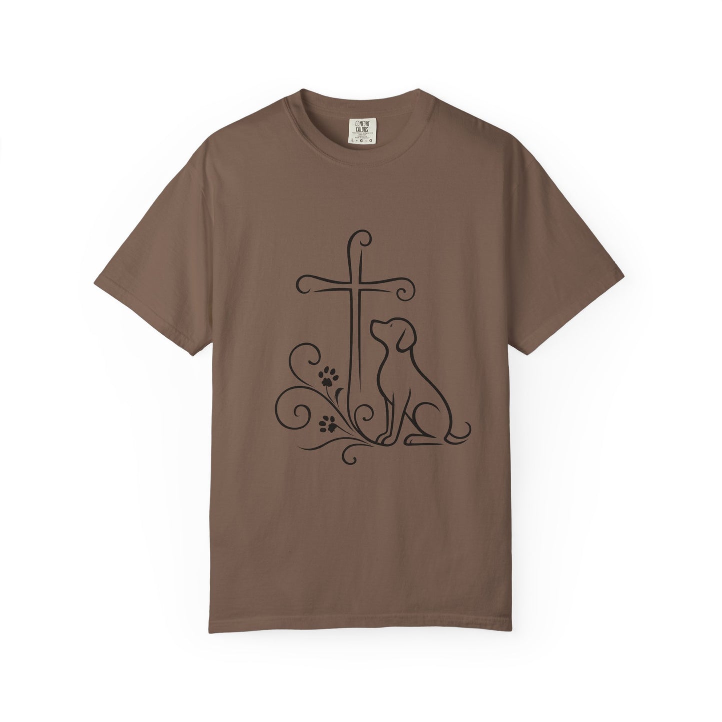 Faithful Dog Silhouette T-Shirt (1)