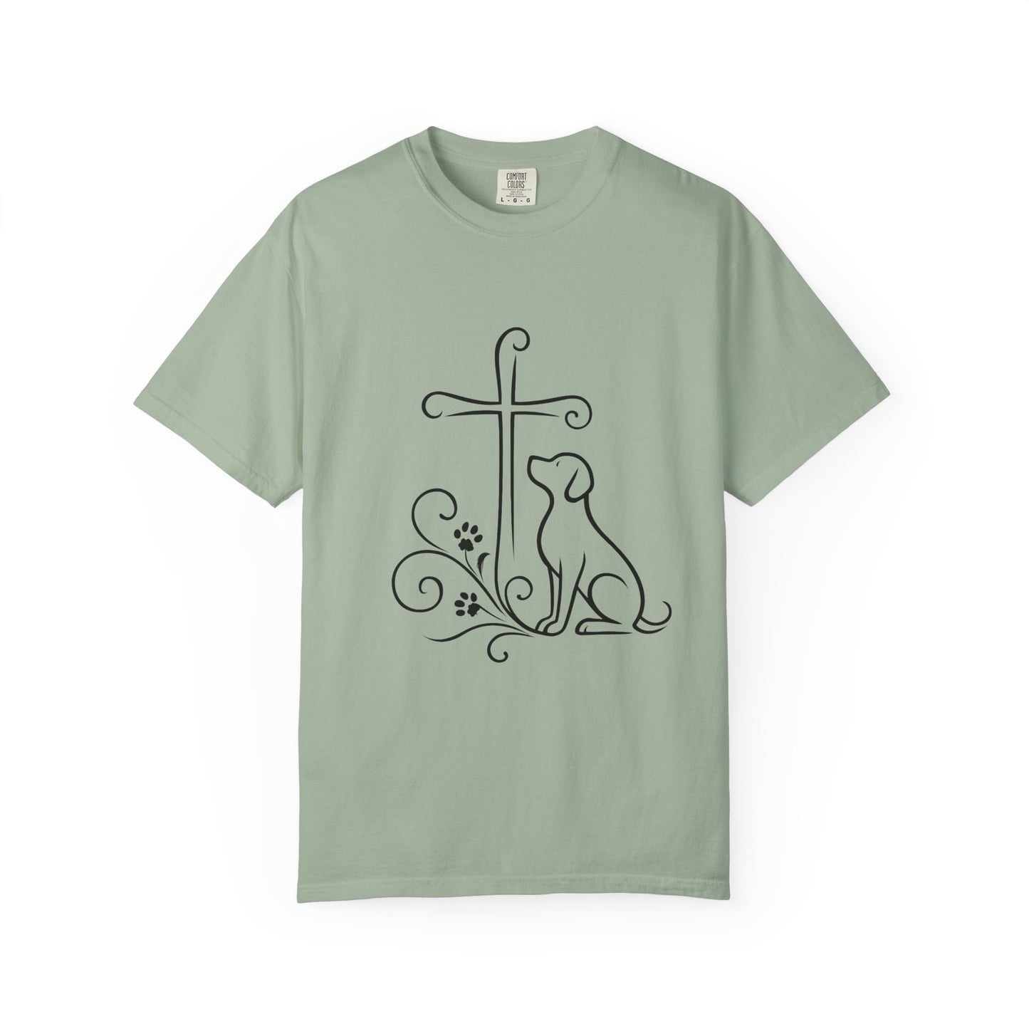 Faithful Dog Silhouette T-Shirt (1)