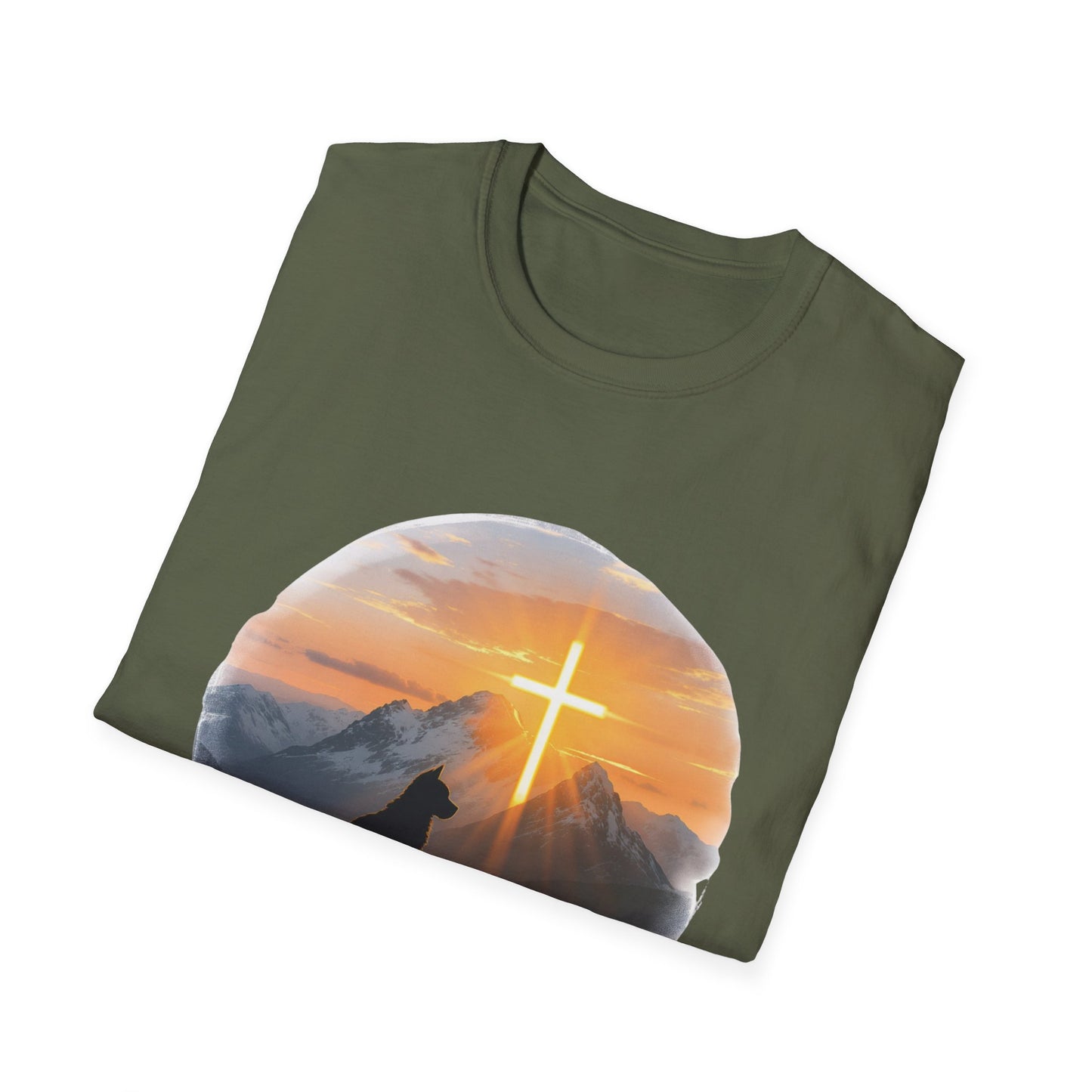 Rise in Faith Sunrise Dog T-Shirt