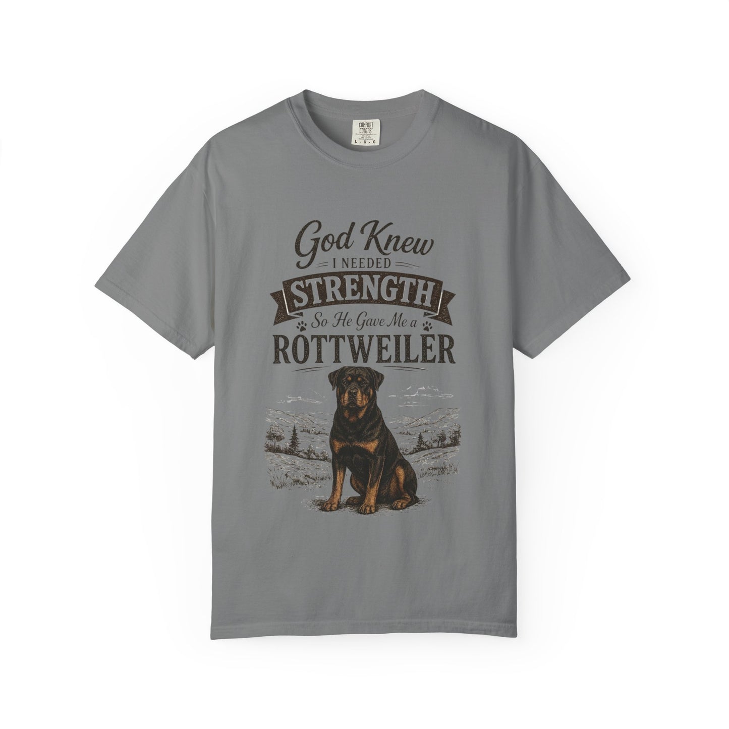 God Knew I Needed a Rottweiler