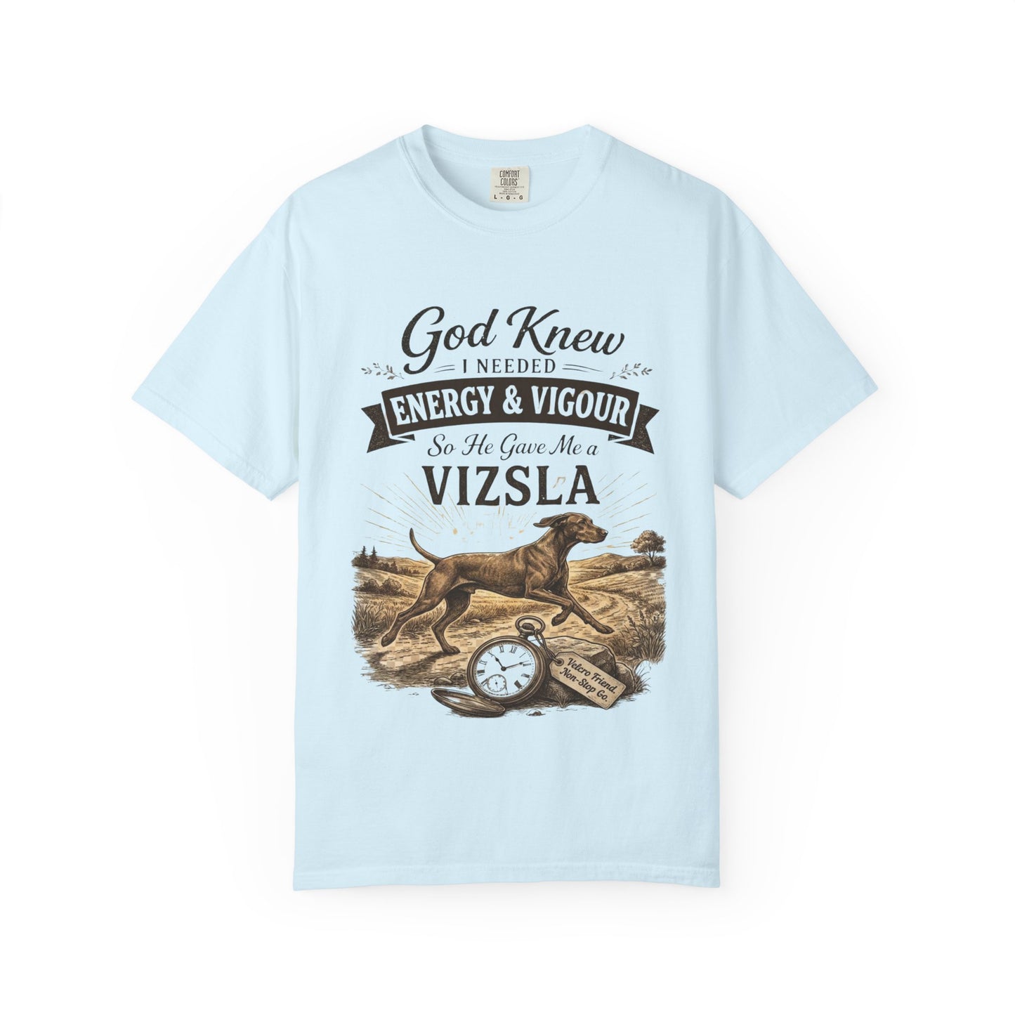 God Knew I Needed a Vizsla