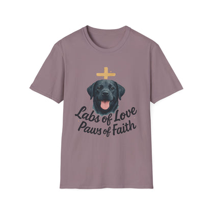 Labs Of Love Paws Of Faith T-Shirt