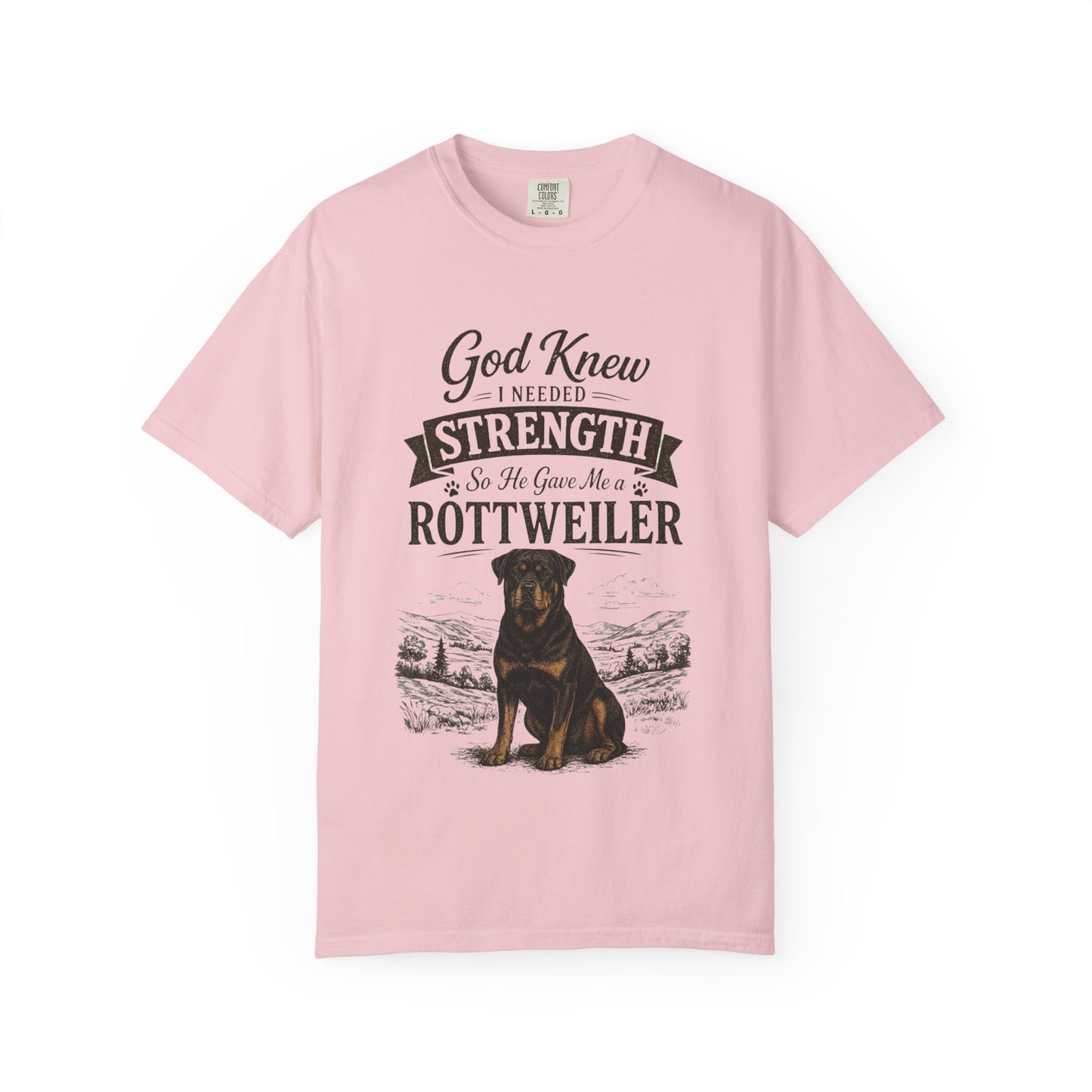 God Knew I Needed a Rottweiler