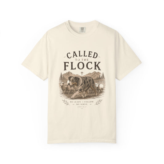 Australian Shepherd — Called to the Flock T-Shirt