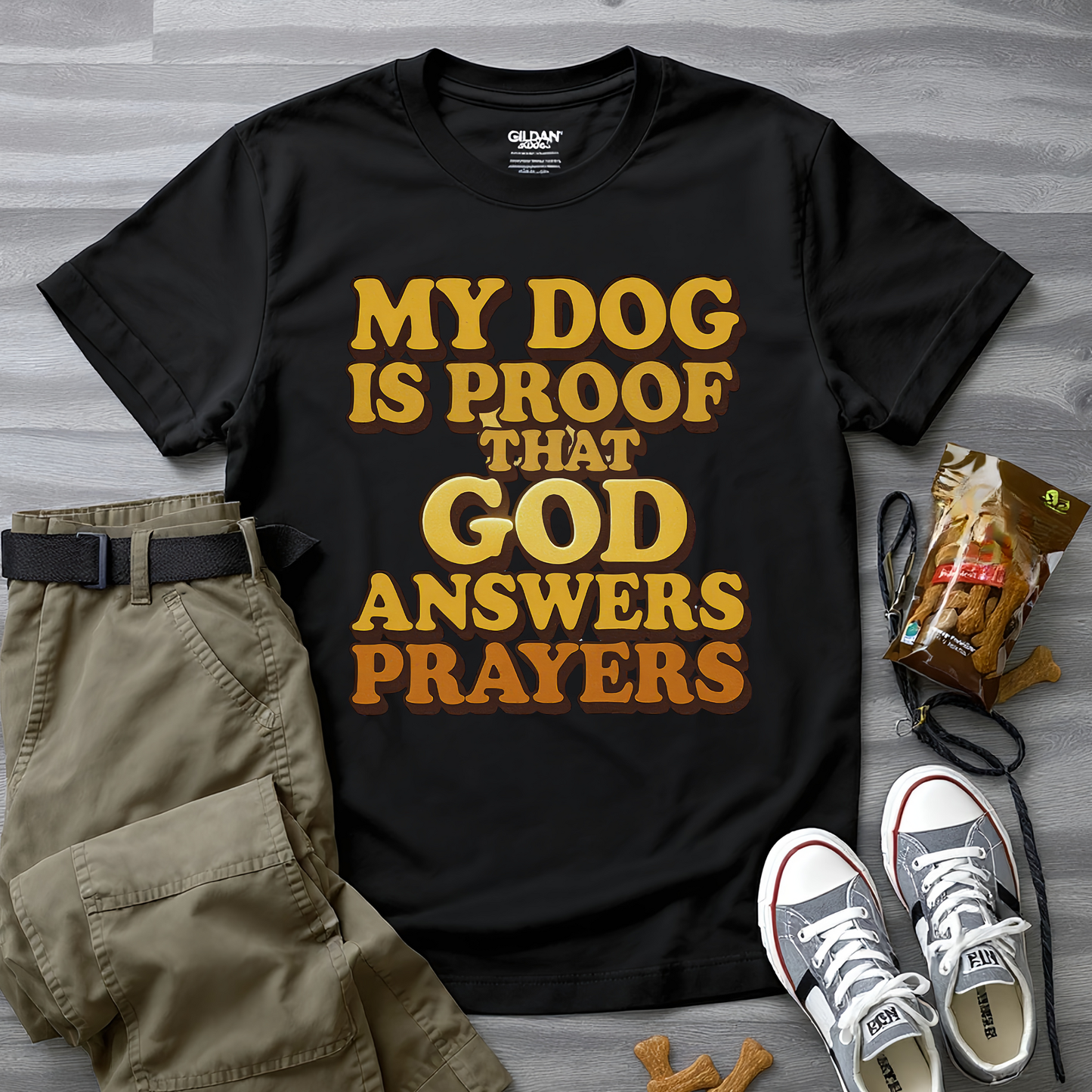 My Dog Is Proof That God Answers Prayers T-Shirt