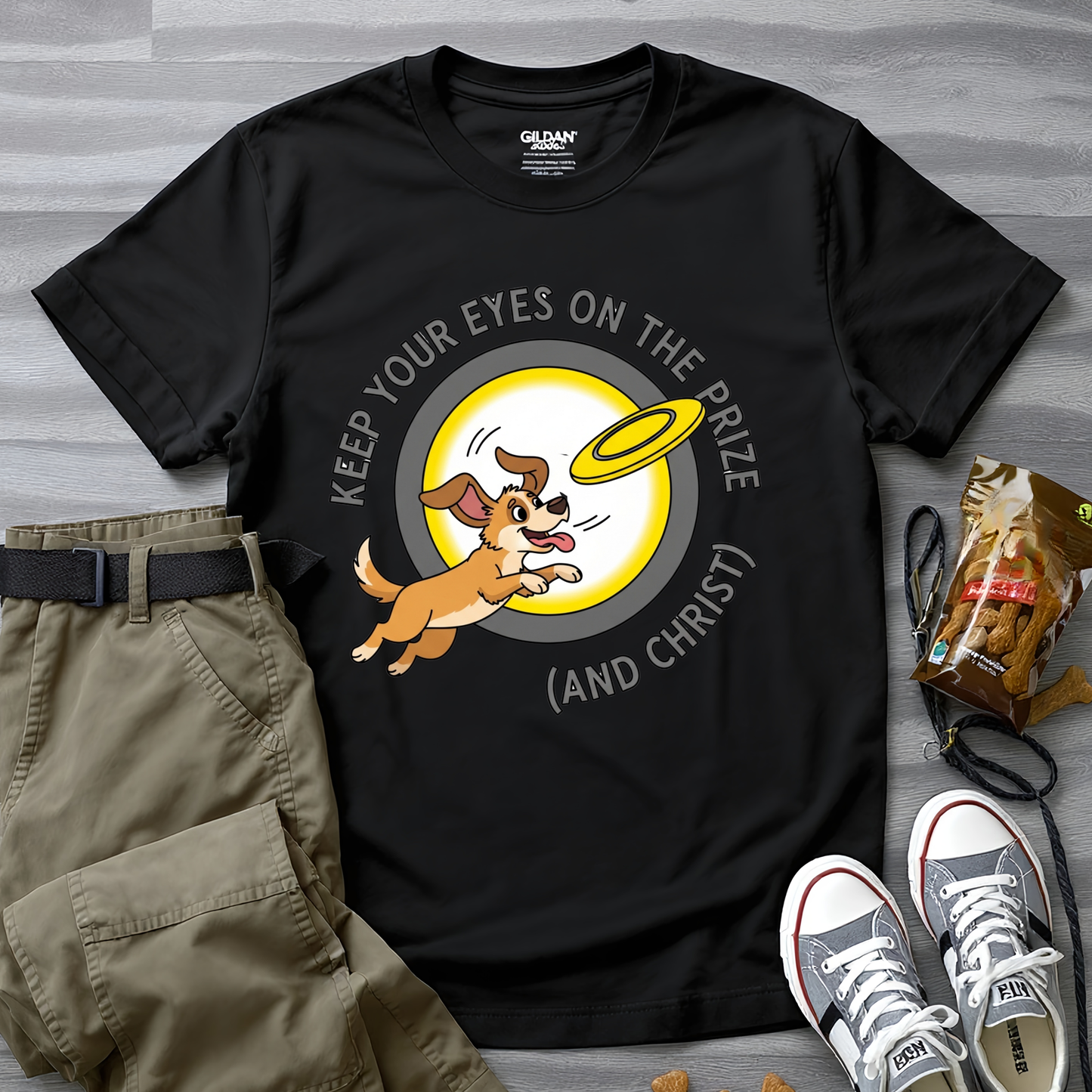 Keep Your Eyes on the Prize (and Christ) T-Shirt