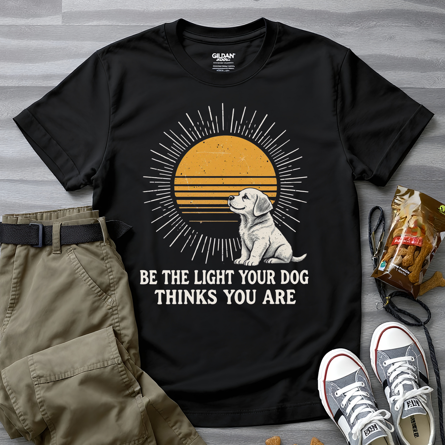 Be The Light Your Dog Thinks You Are T-Shirt