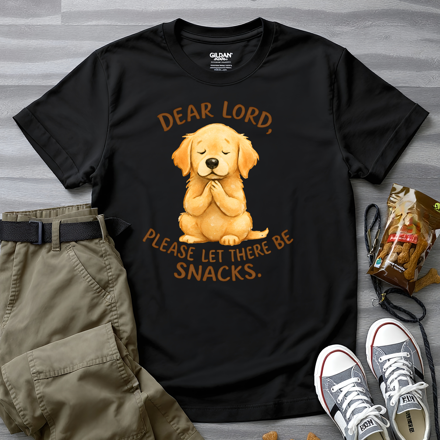 Dear Lord. Please Let There Be Snacks T-Shirt