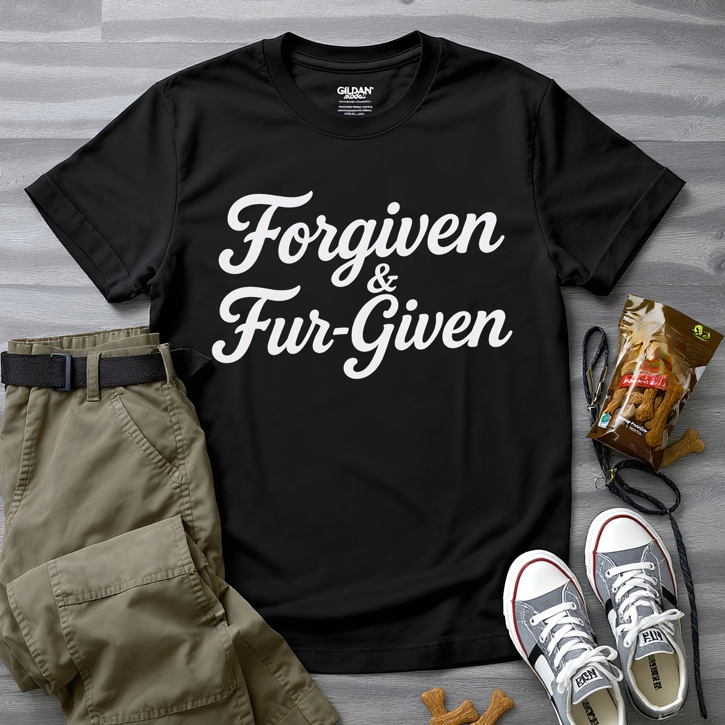 Forgiven & Fur-Given T-Shirt