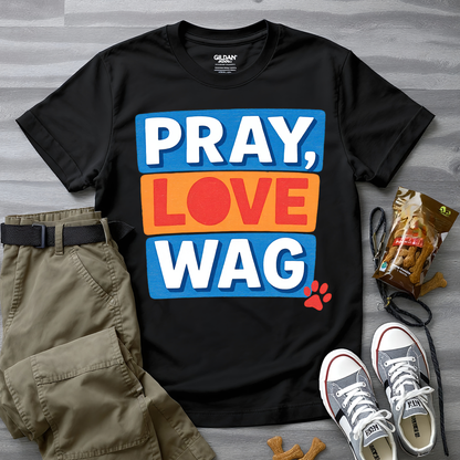 Pray Love Wag T-Shirt