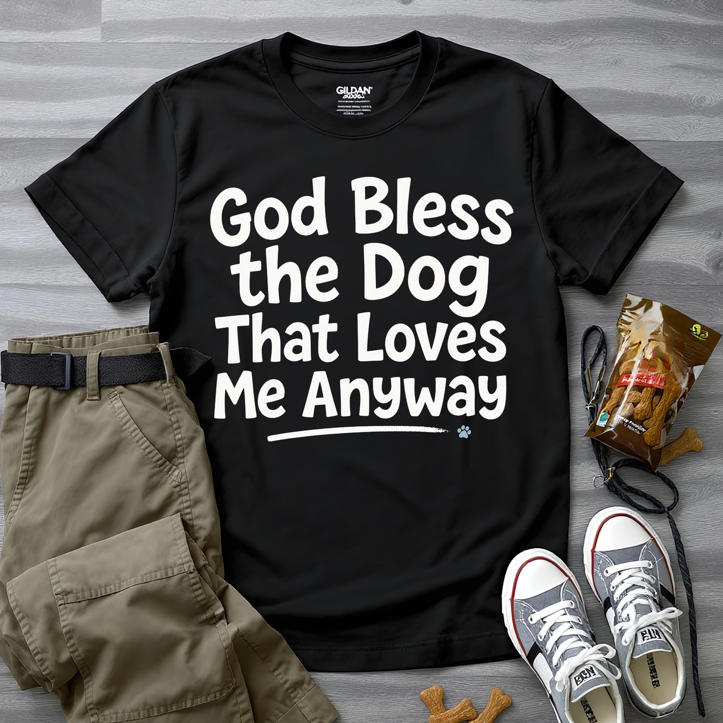 God Bless The Dog That Loves Me Anyway T-Shirt