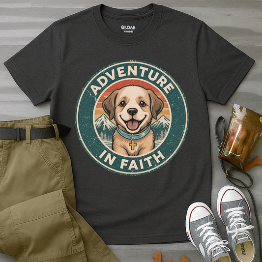 Adventure in Faith Badge T-Shirt