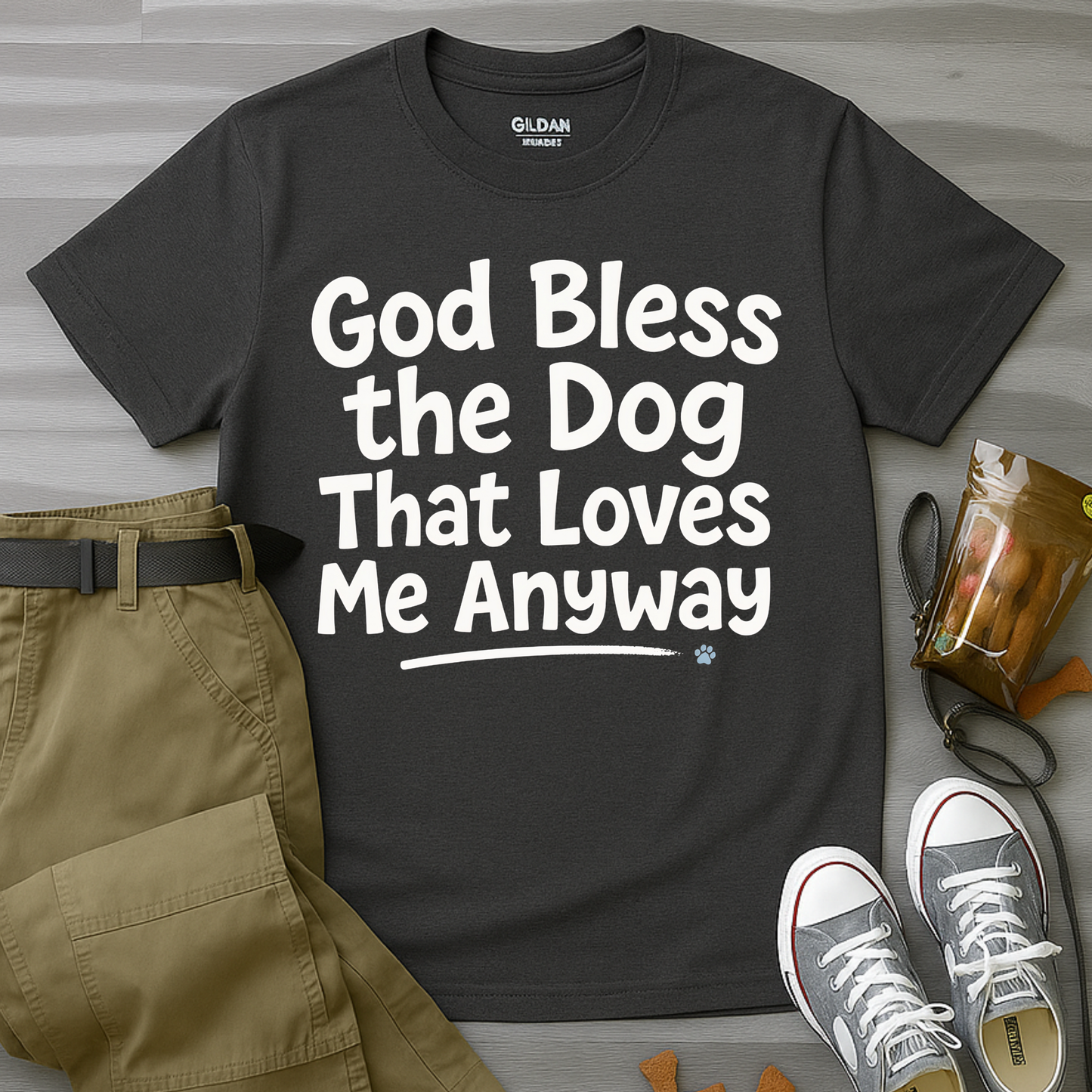 God Bless The Dog That Loves Me Anyway T-Shirt