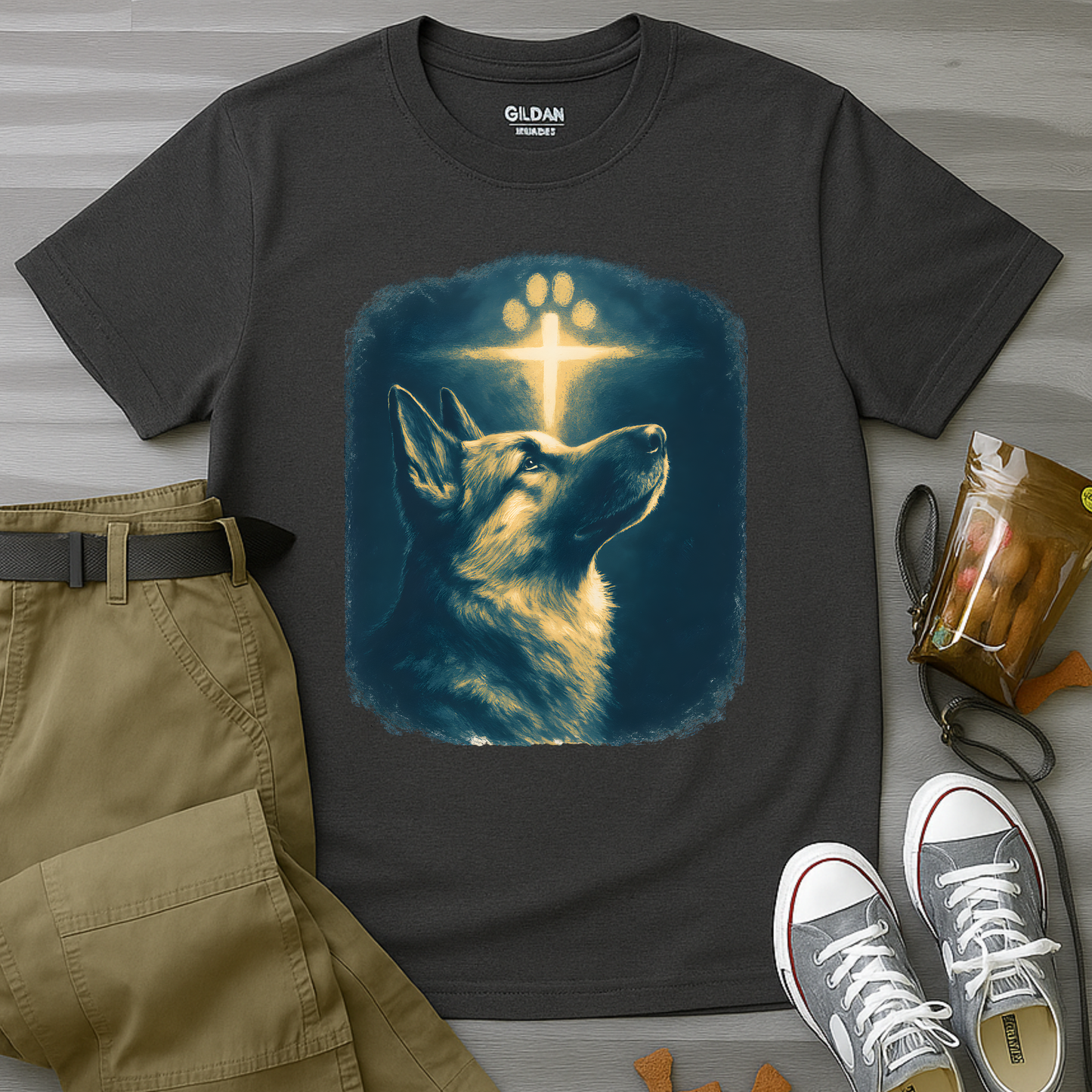Faithful Loyal German Shephard T-Shirt