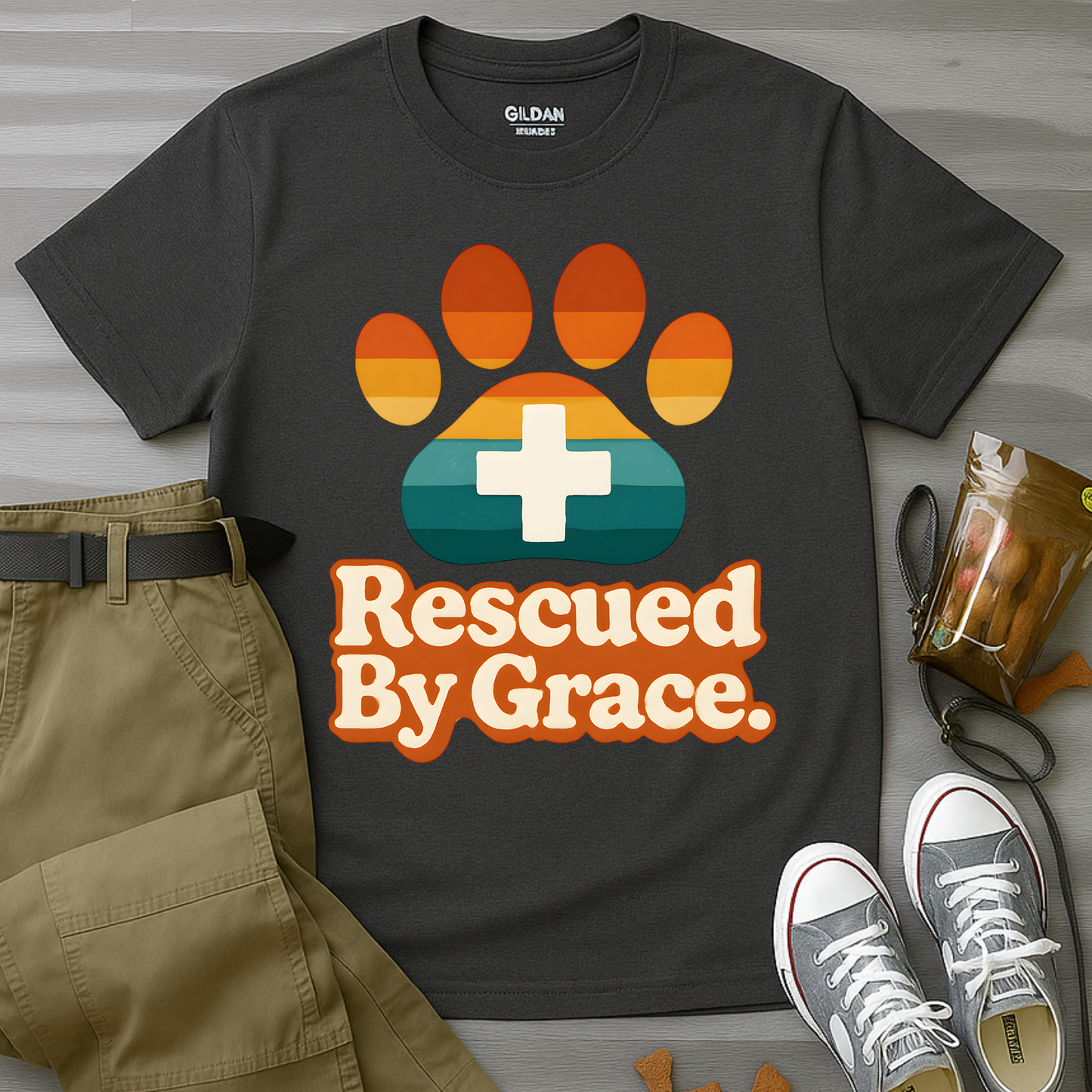 Rescued By Grace T-Shirt