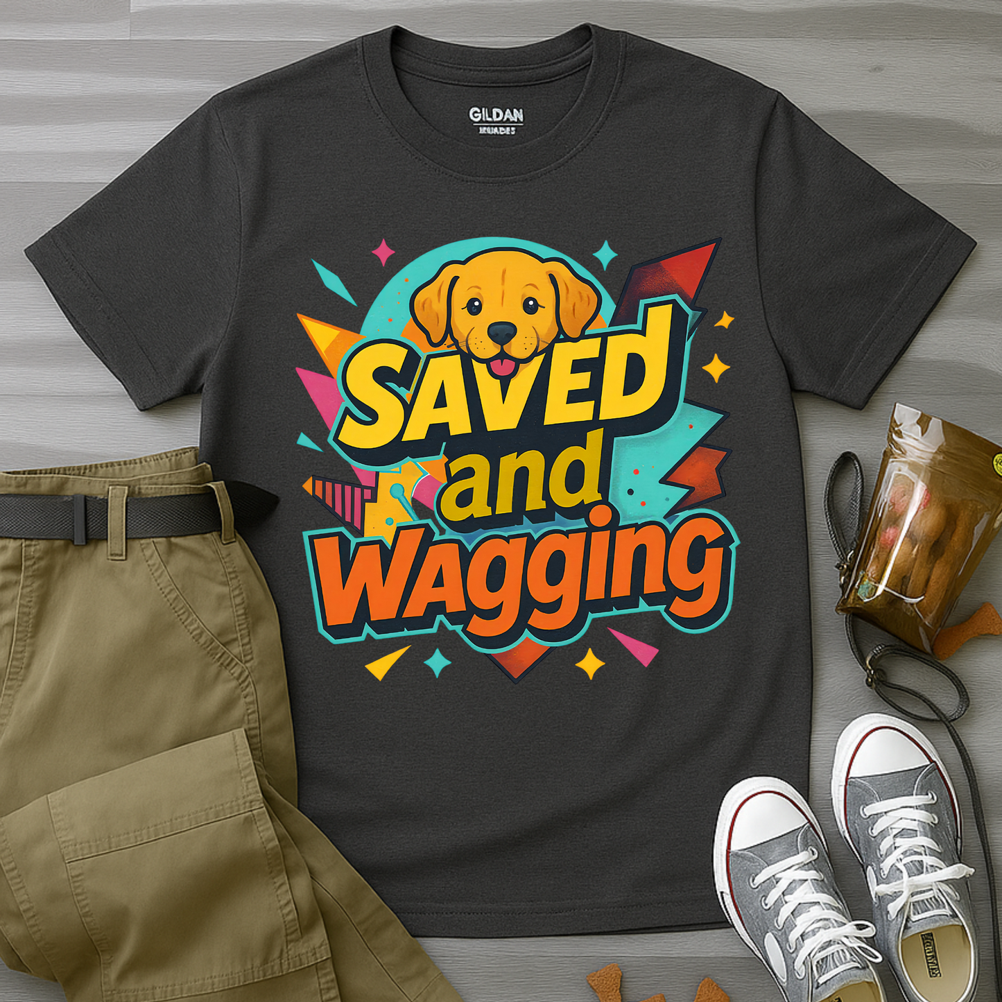 Saved And Wagging T-Shirt