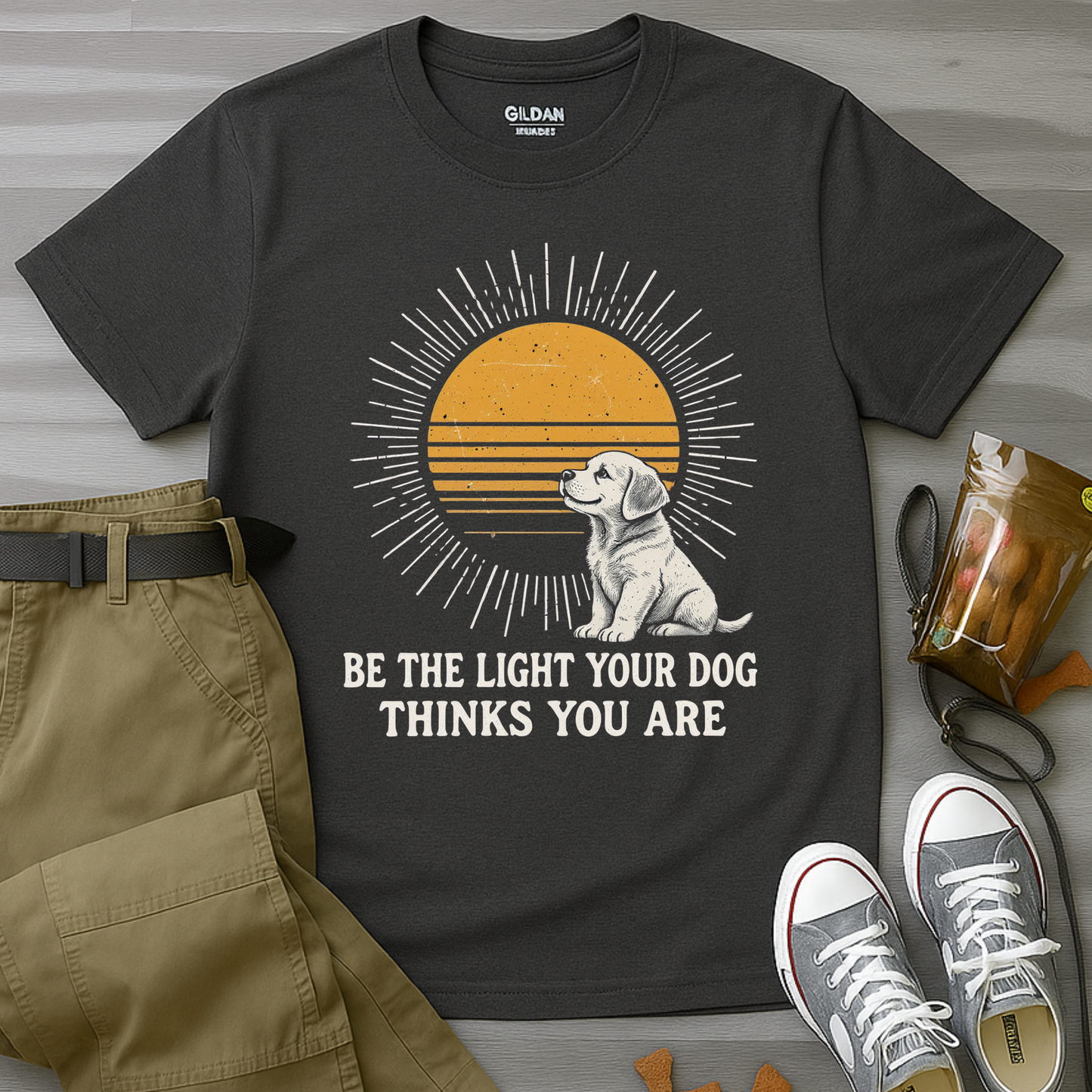 Be The Light Your Dog Thinks You Are T-Shirt
