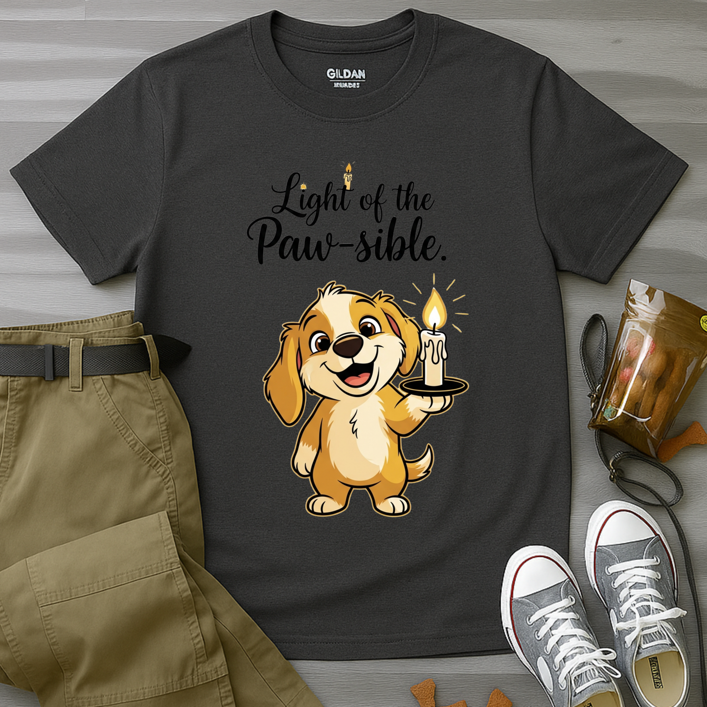 Light of the Paw‑sible T-Shirt