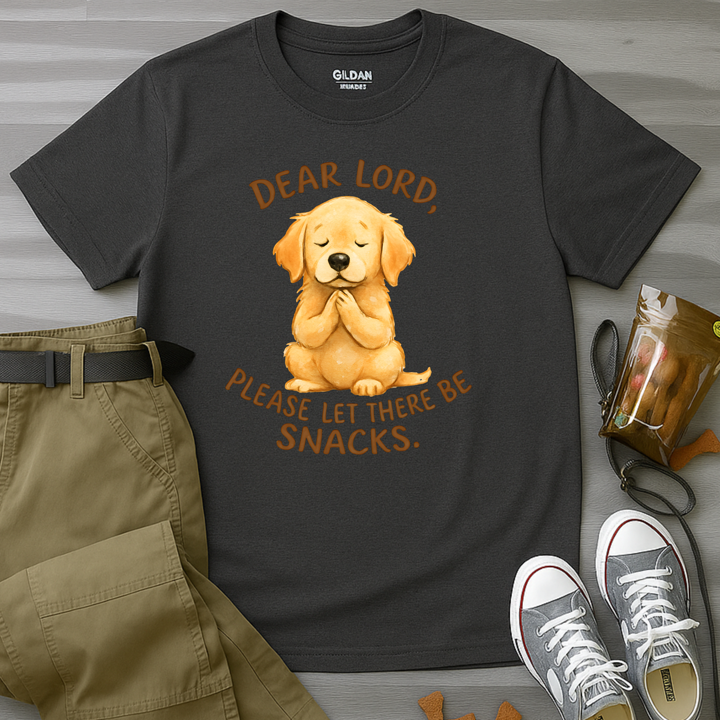 Dear Lord. Please Let There Be Snacks T-Shirt