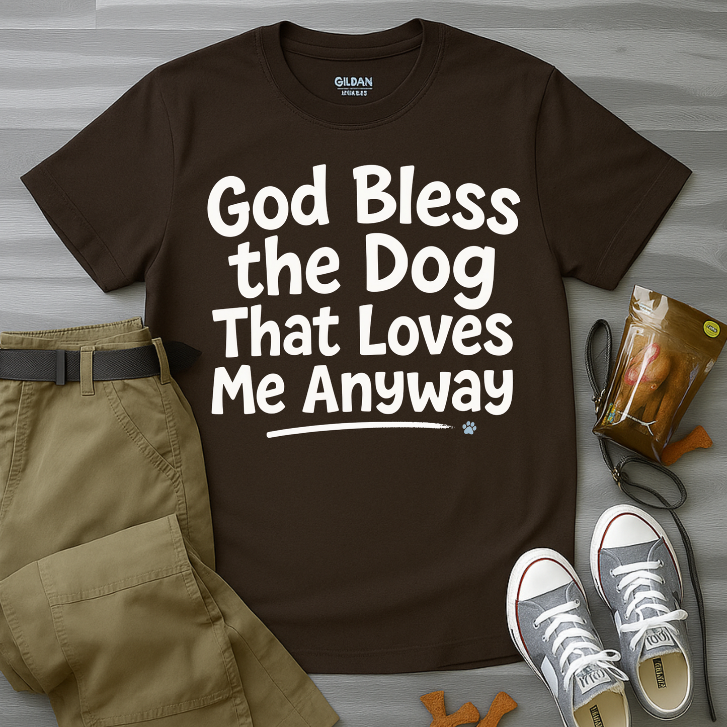 God Bless The Dog That Loves Me Anyway T-Shirt