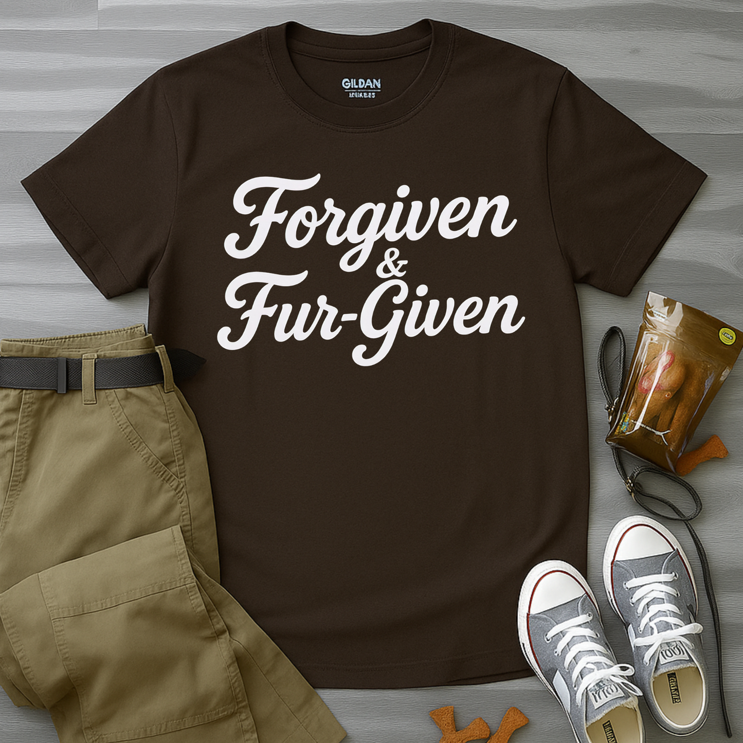 Forgiven & Fur-Given T-Shirt