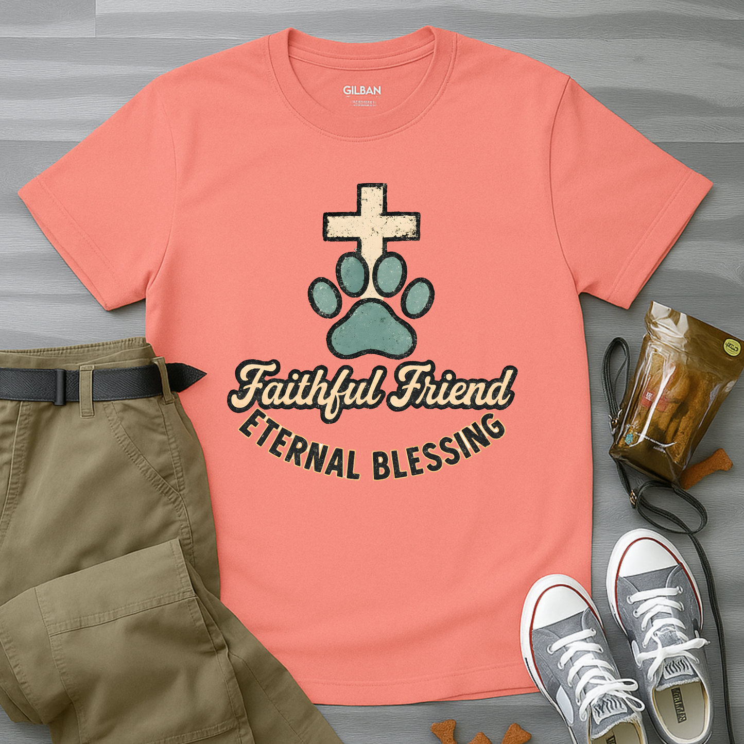 Faithful Friend Eternal Blessing Vintage T-Shirt