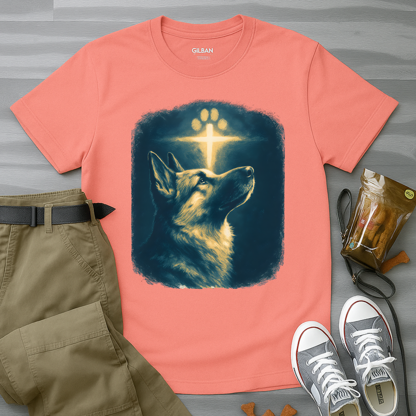 Faithful Loyal German Shephard T-Shirt