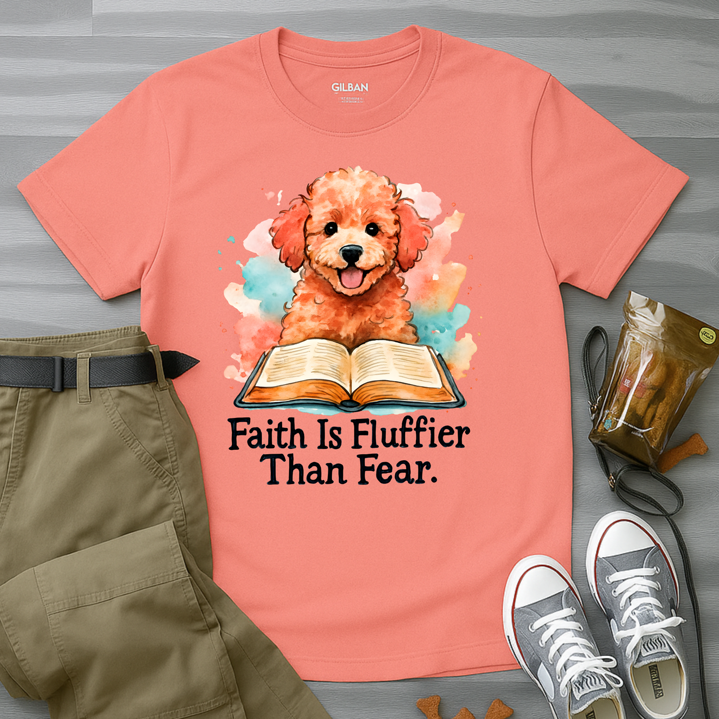 Faith Is Fluffier Than Fear T-Shirt